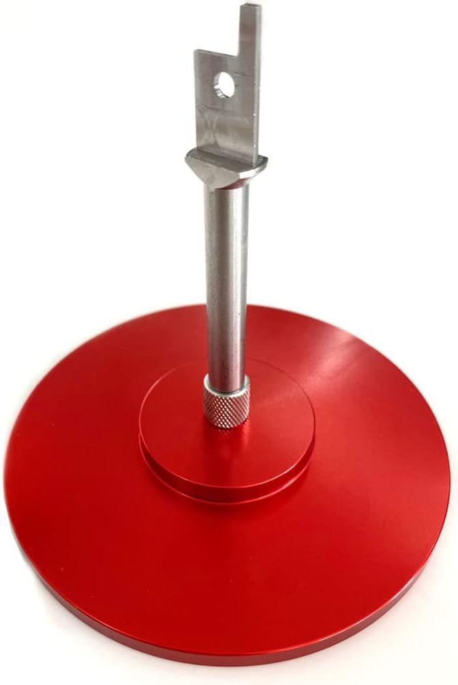 EBIEFLY DIY UVC Reciprocating Saw Machines Adapter Cup Attachments Connector Fit for Reciprocating Saws Adapter Tools Aluminium Smooth Surface (Red) - Image 1